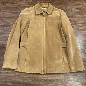 Eddie Bauer Women's Brown Leather Jacket